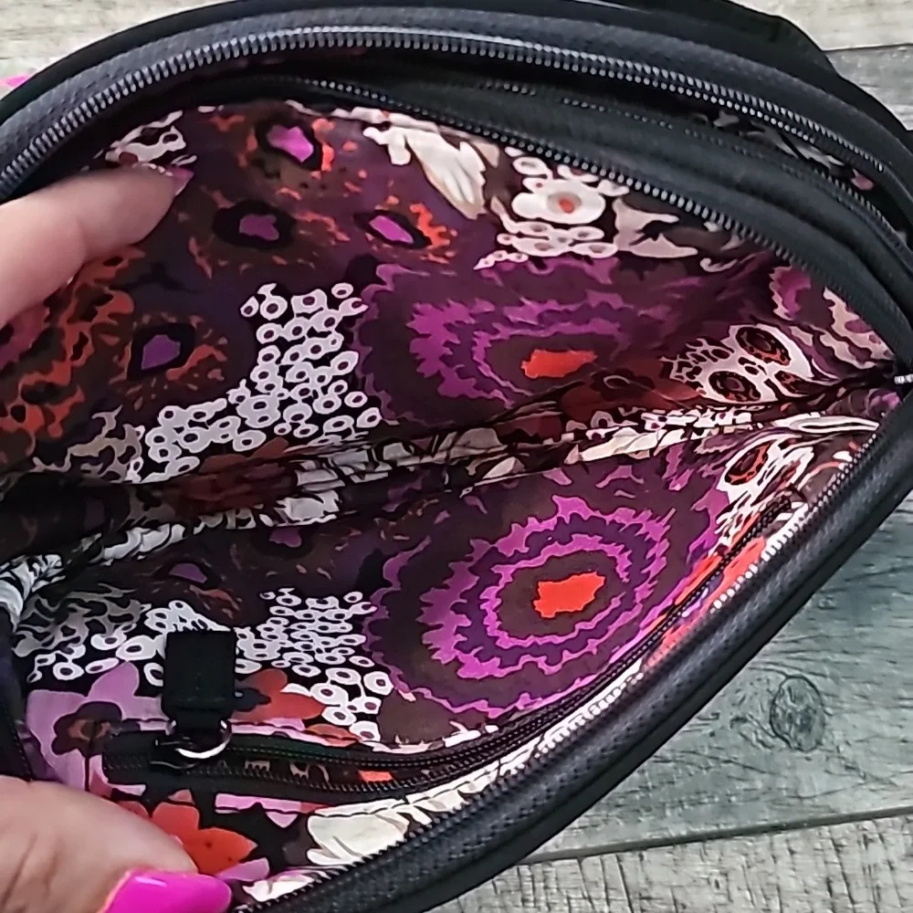 Vera Bradley Zebra Flock Crossbody Bag